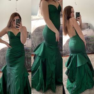Emerald Green Dress